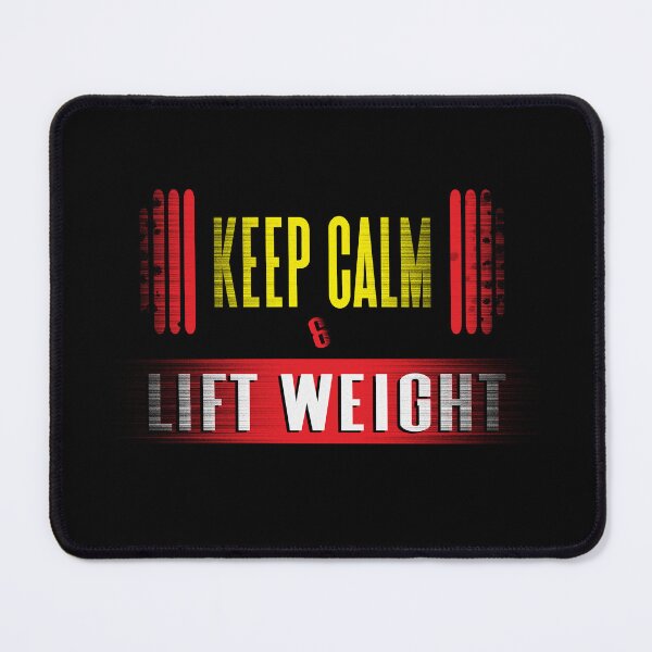 Item preview, Keep Calm and Lift Weight Gift designed and sold by yessir1981.