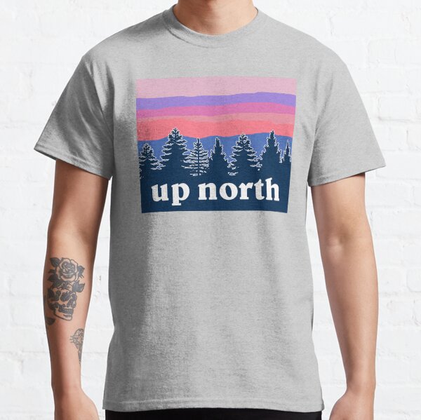 Detroit Spirit Heather Deep Teal UpNorth Tee Detroit Spirit Heather Deep Teal UpNorth Tee