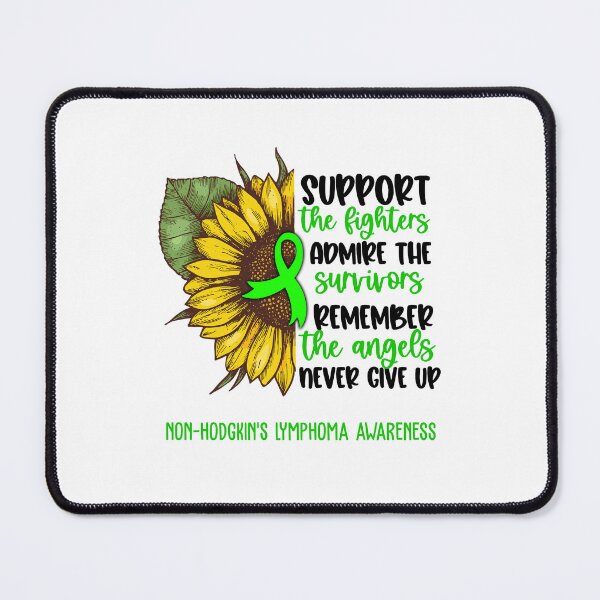 Item preview, Non-Hodgkin's Lymphoma Awareness - Support the Fighters Admire the Survivors Remember the Angels Never Give Up designed and sold by whlrcheryl.