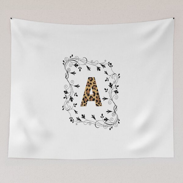 Artikelvorschau, Blumen Buchstabe A Design, Monogramm mit Blumen, erste Geschenke für Her- entworfen und verkauft von bartdesigner.