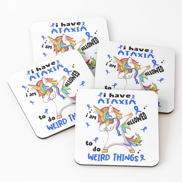 Item preview, Ataxia Awareness Funny I have Ataxia i'm allowed to do Weird Things! designed and sold by JanetShop809.