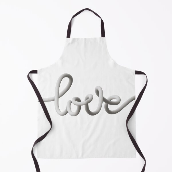 Item preview, 3d monochrome gradient calligraphic text LOVE designed and sold by zuperelectracat.