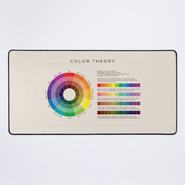 Item preview, Color Theory | American English on Sand designed and sold by ThePrintNook.