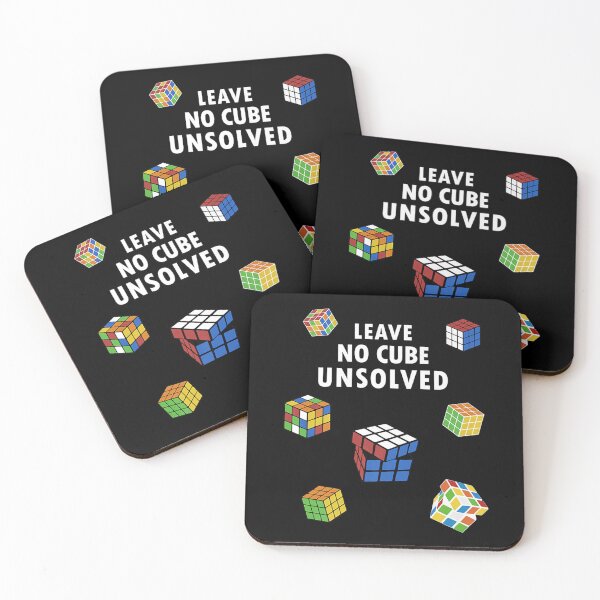 Item preview, Leave no Cube unsolved Speedsolving Speedcubing Speed Cuber designed and sold by ArcanWilkinson.