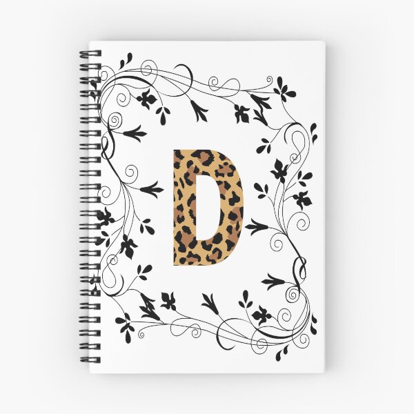 Artikelvorschau, Blumen Buchstabe D Design, Monogramm mit Blumen, erste Geschenke für Her- entworfen und verkauft von bartdesigner.