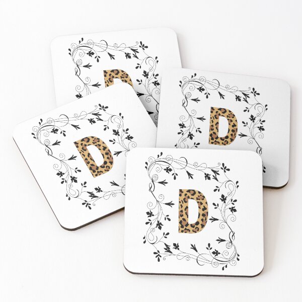 Item preview, Flowers Letter D Design, Monogram with Flowers, Initial Gifts for Her- designed and sold by bartdesigner.