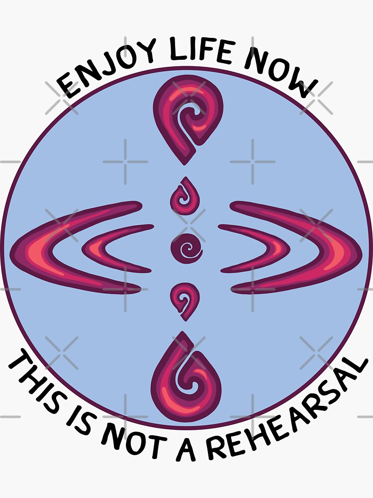 "Mindfulness Symbol" Sticker for Sale by unhingedheather | Redbubble