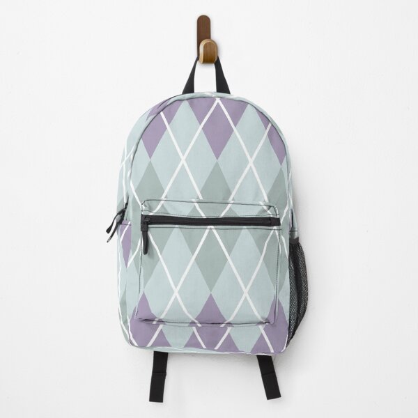 Item preview, Grey and Purple Argyle Pattern designed and sold by Creations-By-Em.