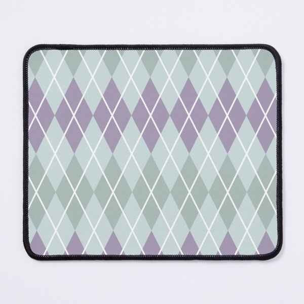 Item preview, Grey and Purple Argyle Pattern designed and sold by Creations-By-Em.