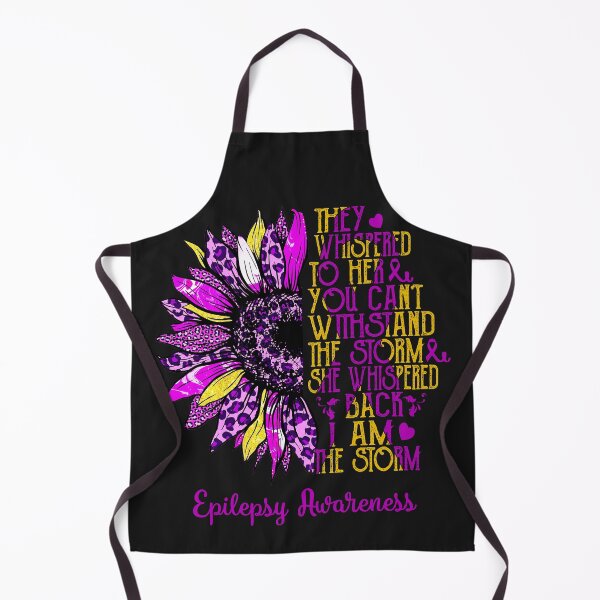 Item preview, I Am The Storm Sunflower Leopard Epilepsy Awareness designed and sold by rechardtee.