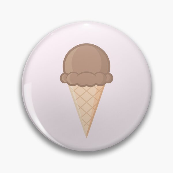 Item preview, Cute Pastel Chocolate Ice Cream Cone designed and sold by whitelightningE.