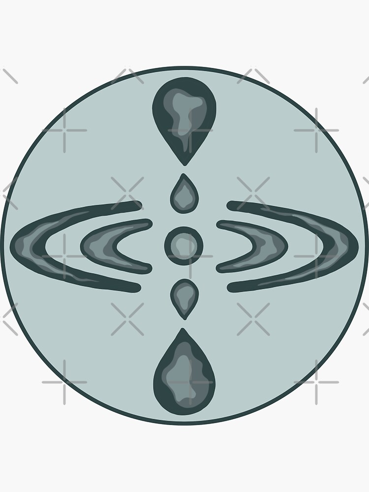 "Mindfulness Symbol" Sticker for Sale by unhingedheather | Redbubble