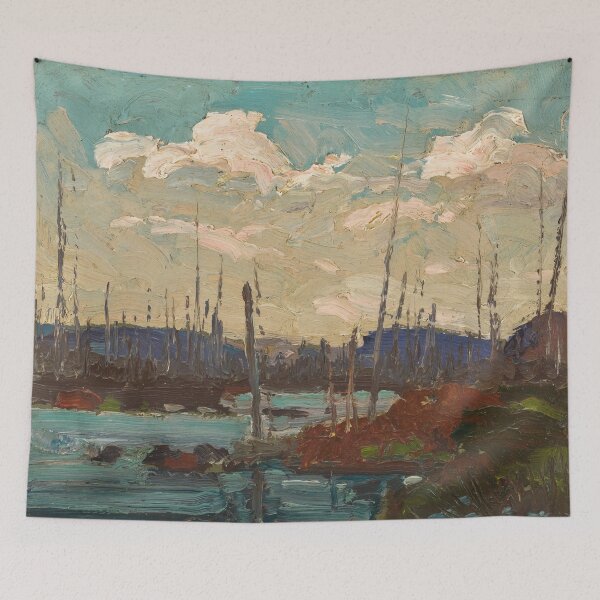 Artikelvorschau, Tom Thomson - Burned Over Swamp entworfen und verkauft von Vintage Wall Art.