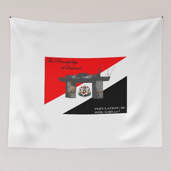 Item preview, The Principality of Sealand designed and sold by Noveltee  Shirts.