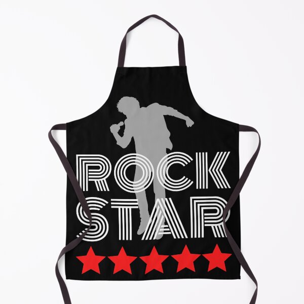Item preview, Rock Star Male 2 On Black Field designed and sold by paisleythermond.