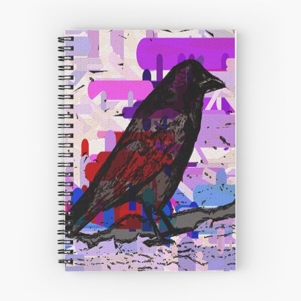 Item preview, Colorful Abstract Crow - dePace' designed and sold by mrpropcake.