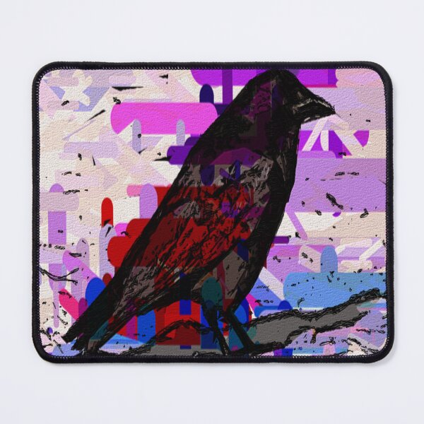 Item preview, Colorful Abstract Crow - dePace' designed and sold by mrpropcake.