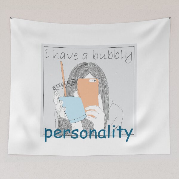 Item preview,  i have a bubbly personality  designed and sold by LilaDiams.
