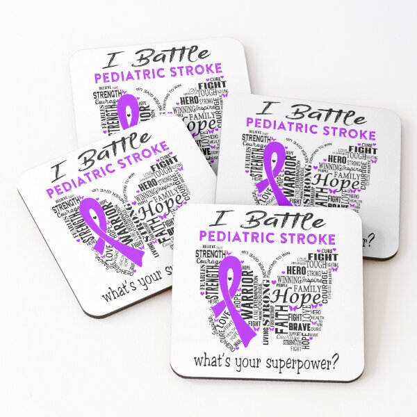 Item preview, Pediatric Stroke Warrior - I Battle Pediatric Stroke What is your Superpower? designed and sold by KirstybShop.