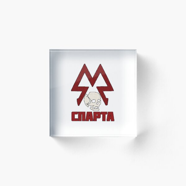 Metro 2033 - SPARTA/СПАРТА Acrylic Block