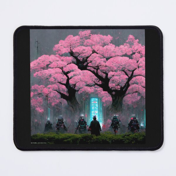 Item preview, Sakura Samurai - best selling  designed and sold by Aditya Bhole.