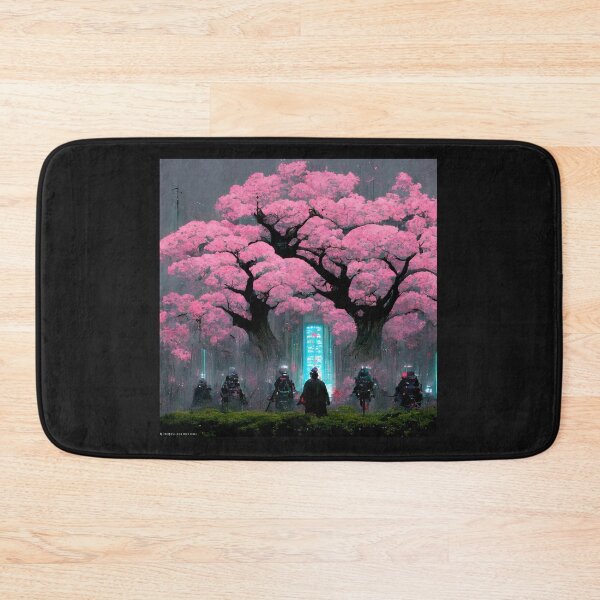 Item preview, Sakura Samurai - best selling  designed and sold by Aditya Bhole.