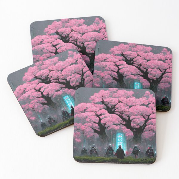 Item preview, Sakura Samurai - best selling  designed and sold by Aditya Bhole.