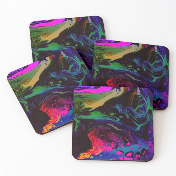 Item preview, Vintage Psychedelia | Acrylic Paint Pour | Trippy Liquid Art | Trippy Art | Stoked Up Art designed and sold by StokedUpArt.