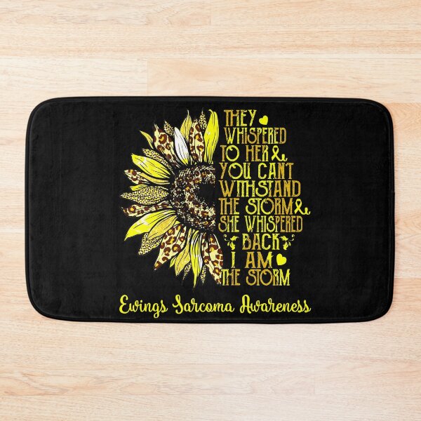 Item preview, I Am The Storm Sunflower Leopard Ewings Sarcoma Awareness designed and sold by rechardtee.