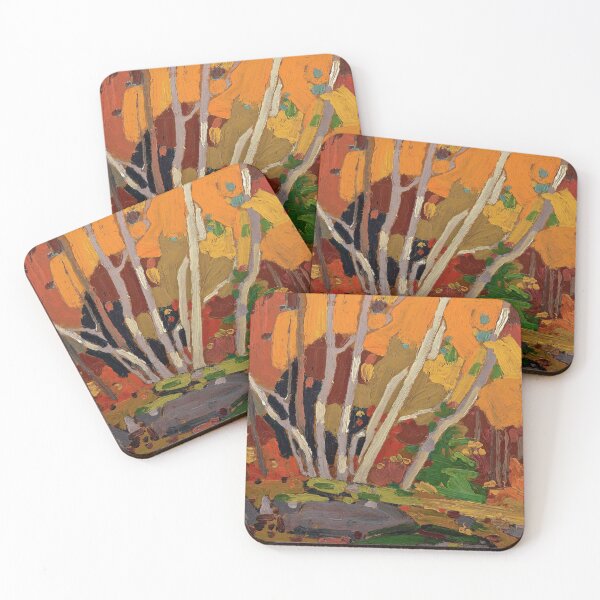 Artikelvorschau, Tom Thomson Herbstbirken, 1916 entworfen und verkauft von Vintage Wall Art.