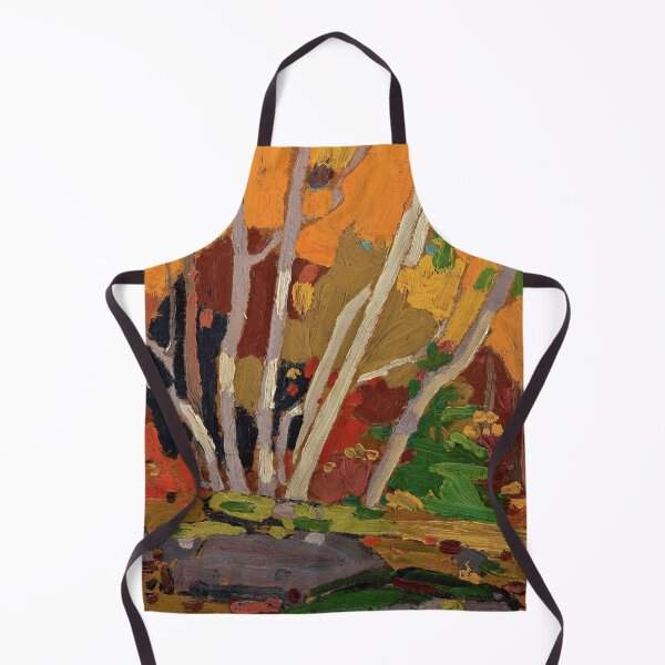 Aperçu de l'œuvre Tom Thomson Bouleaux d'automne, 1916 créée et vendue par Vintage Wall Art.