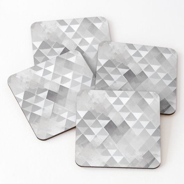 Item preview, White and Gray Diamonds designed and sold by samjoule.