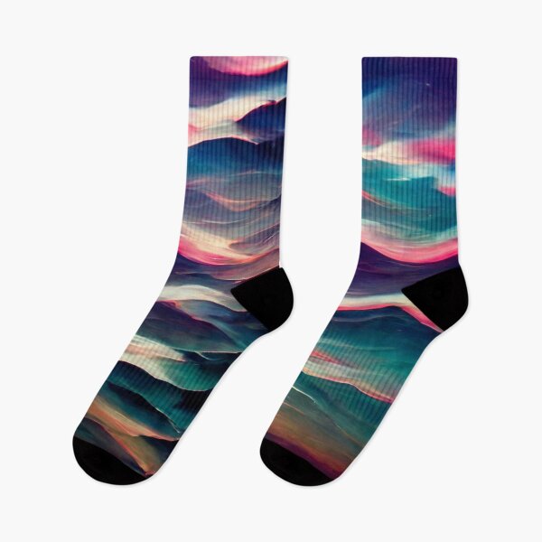 Item preview, Twisted vaporwave landscape designed and sold by Riverside-Moon.