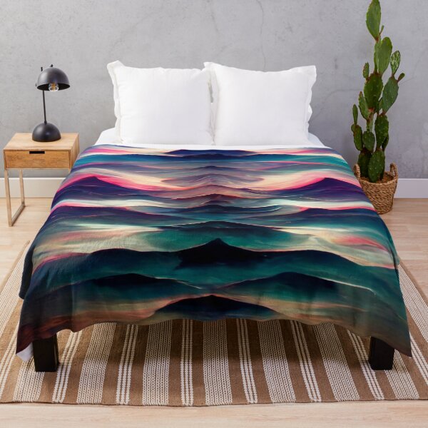 Item preview, Twisted vaporwave landscape designed and sold by Riverside-Moon.