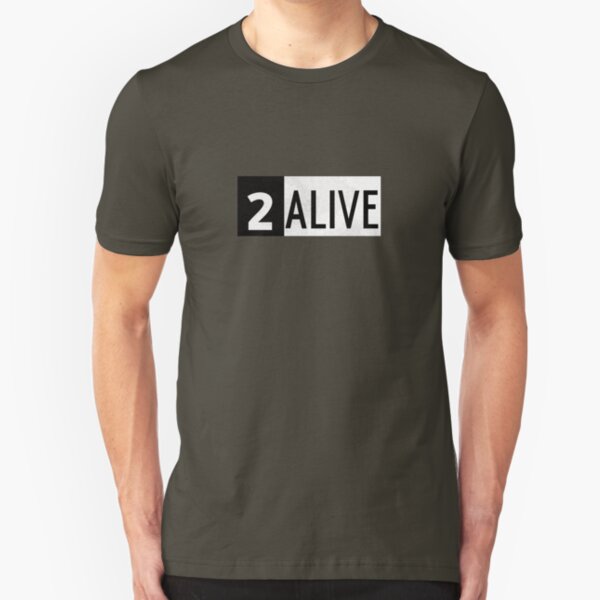 2 ALIVE Slim Fit T-Shirt