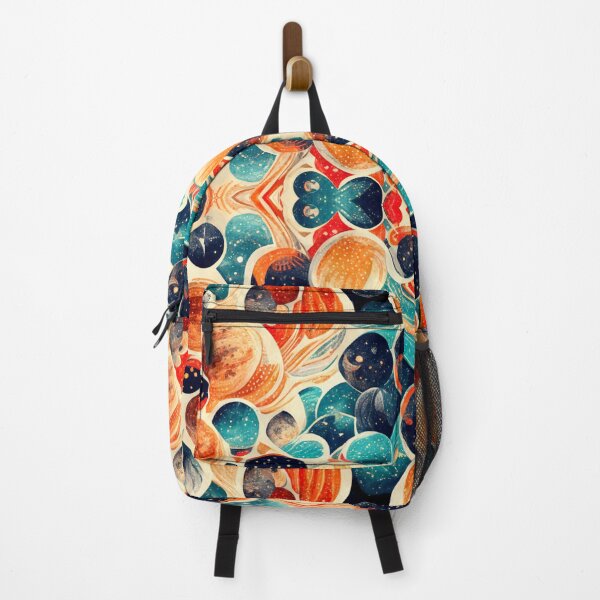 Item preview, Seamless pattern of stars and planets designed and sold by Riverside-Moon.