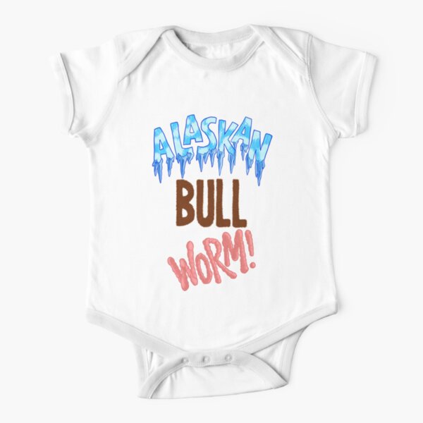 GUSANO ALASKAN BULL Body de manga corta para bebé
