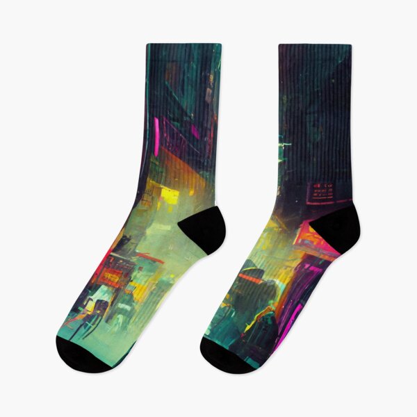 Item preview, Cyberpunk City Cat designed and sold by CastilloStyle.