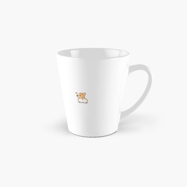 Fluffy Cute Corgi Butt Tall Mug