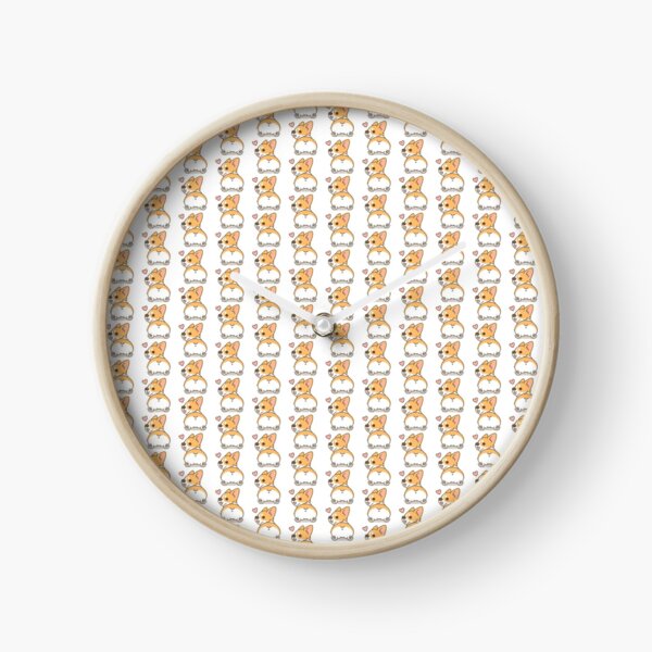 Fluffy Cute Corgi Butt Reloj