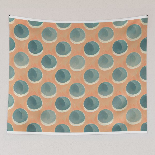 Item preview, Bluegreen Dots designed and sold by samjoule.