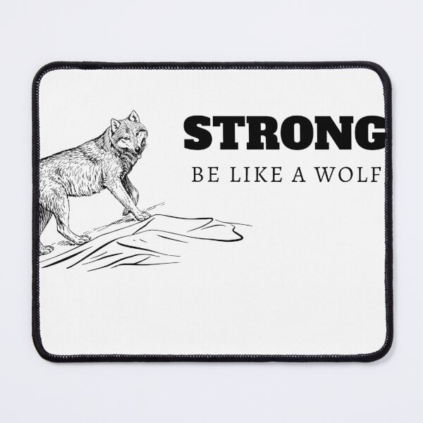 Item preview, Strong be like a wolf designed and sold by GURUMAD.