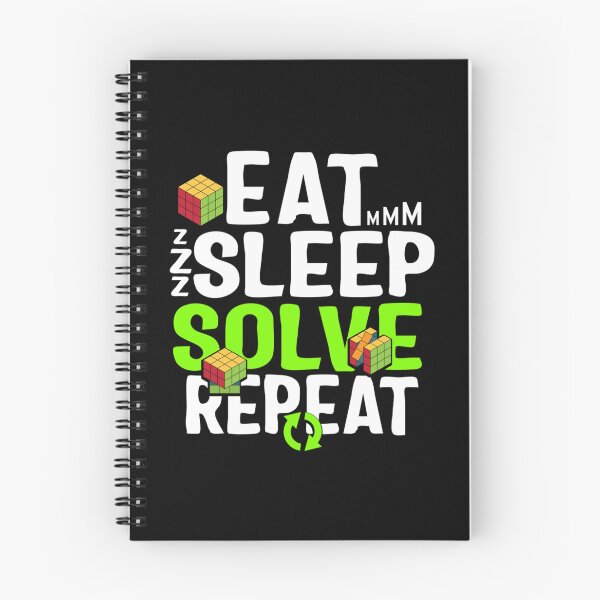 Item preview, Rubik Cube, Vintage Eat Sleep Solve Repeat, Birthday Gifts For Boys designed and sold by ArcanWilkinson.