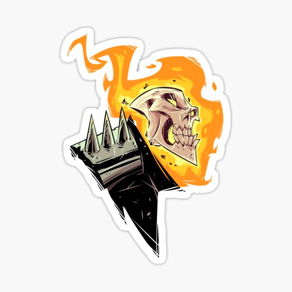 Sticker Ghost Rider Redbubble