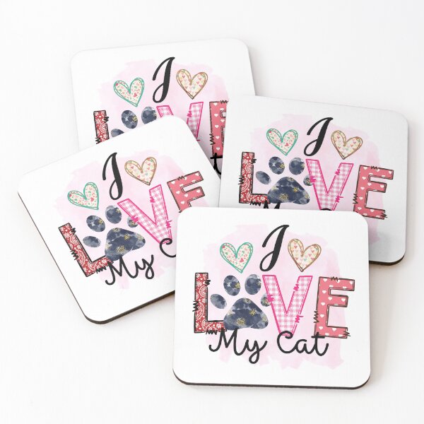 Item preview, I Love My Cat designed and sold by JennBBDesigns.