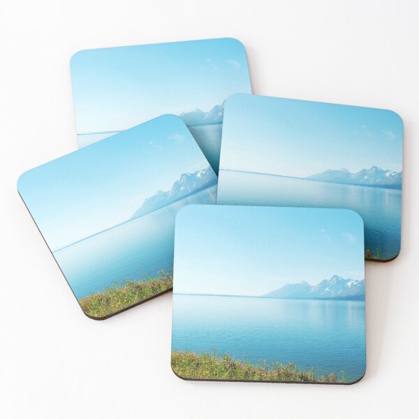 Item preview, Landscape photography, lake, blue sky and wild plants. Grand Teton National Park. designed and sold by naturematters.