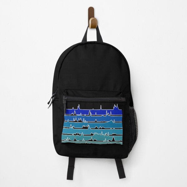 Item preview, Chromatography Waterfall - Black Background designed and sold by Artsy-Chemist.