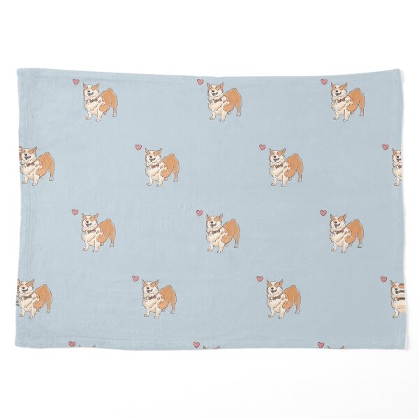 Cute corgi, corgi with a heart Pet Blanket