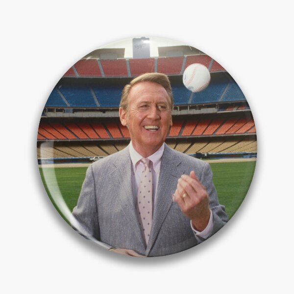 RIP *Vin%Scully* Legend Pin, Rest in Peace *Vin%Scully* 1927-2022 Pin,  Memorial Tee for *Vin%Scully* Pin Button.