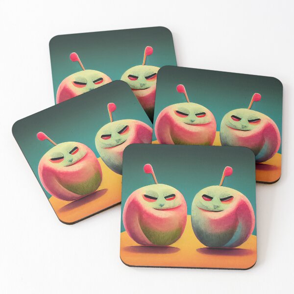 Item preview, Eat Your Apples - Scary and Funny Fruits designed and sold by The Oracle of Surrealism Sublime Consciousness.